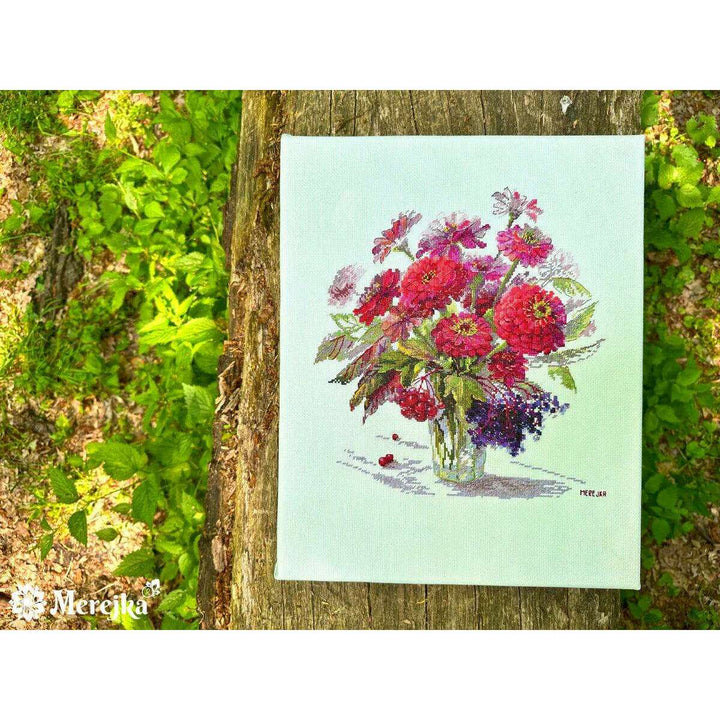 September Colour K-221 Counted Cross-Stitch Kit