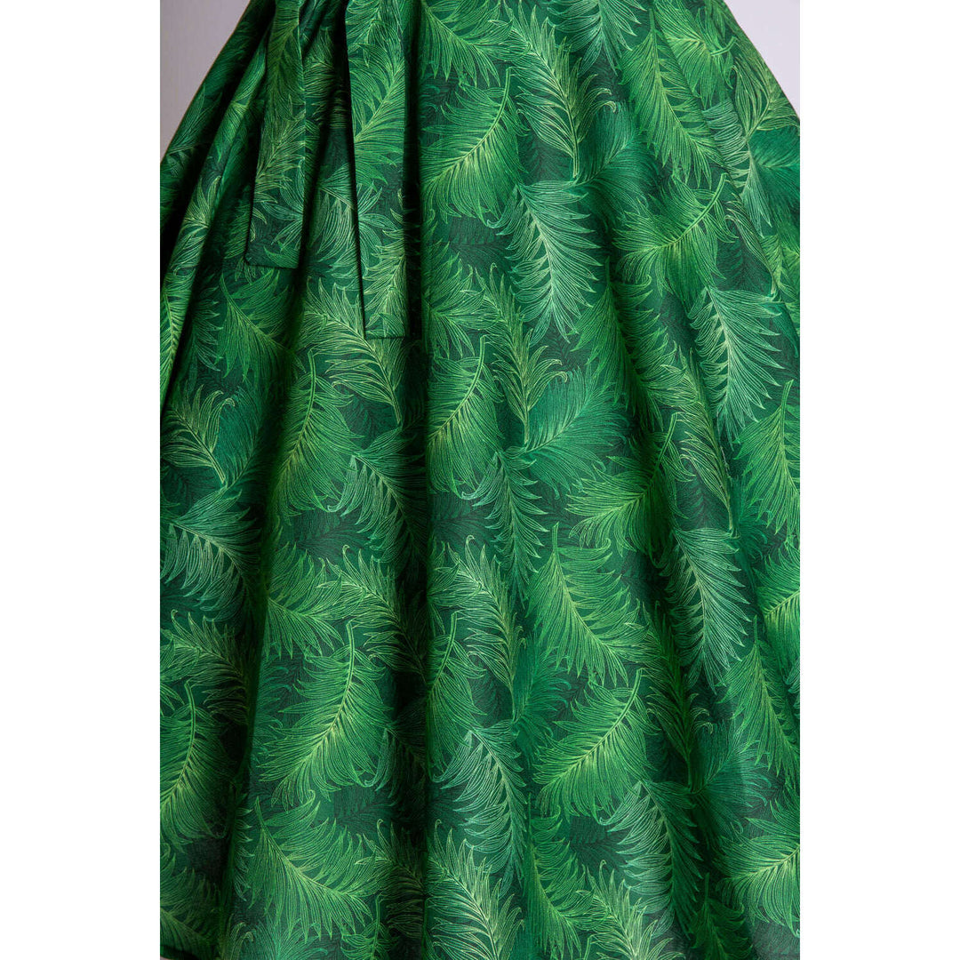 Serena Swing Dress- Green Ferns