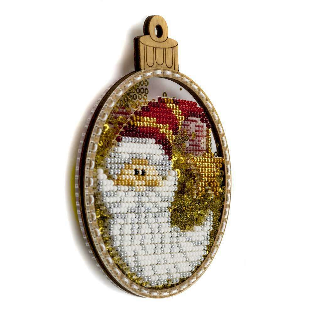 Set for embroidery with beads on a plastic base FLPL-061