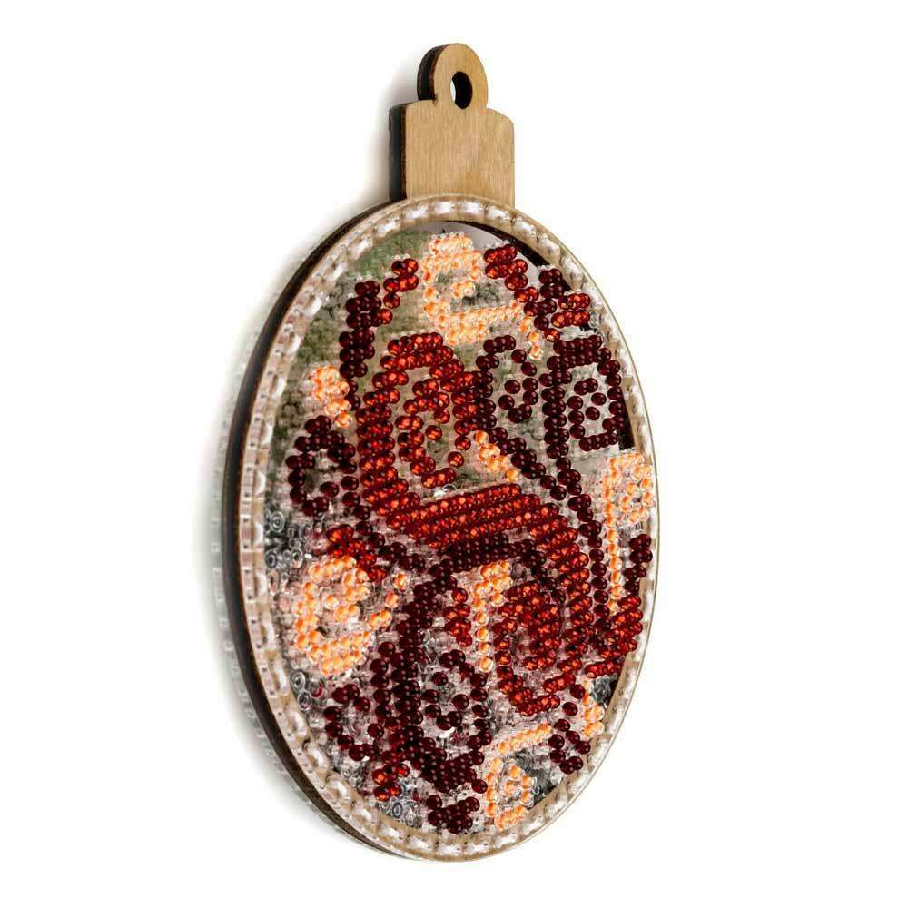 Set for embroidery with beads on a plastic base FLPL-062