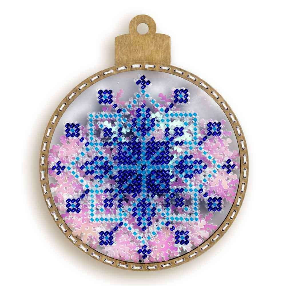 Set for embroidery with beads on a plastic base FLPL-063