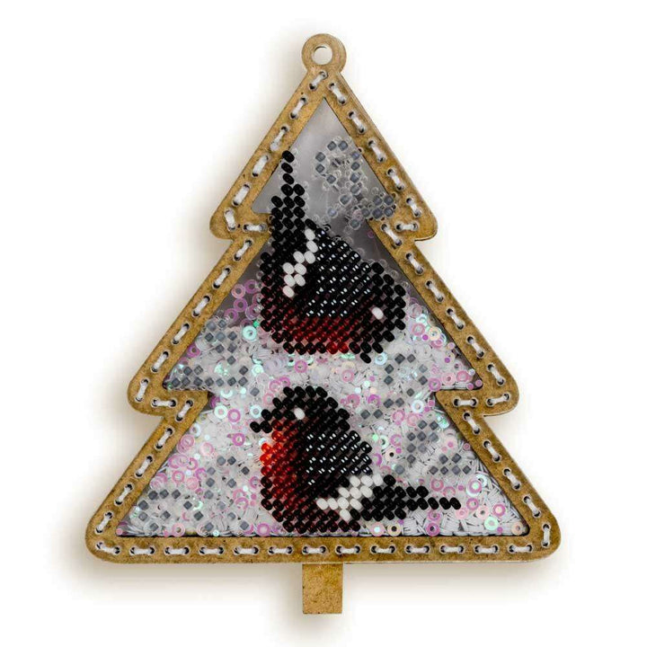 Set for embroidery with beads on a plastic base FLPL-068
