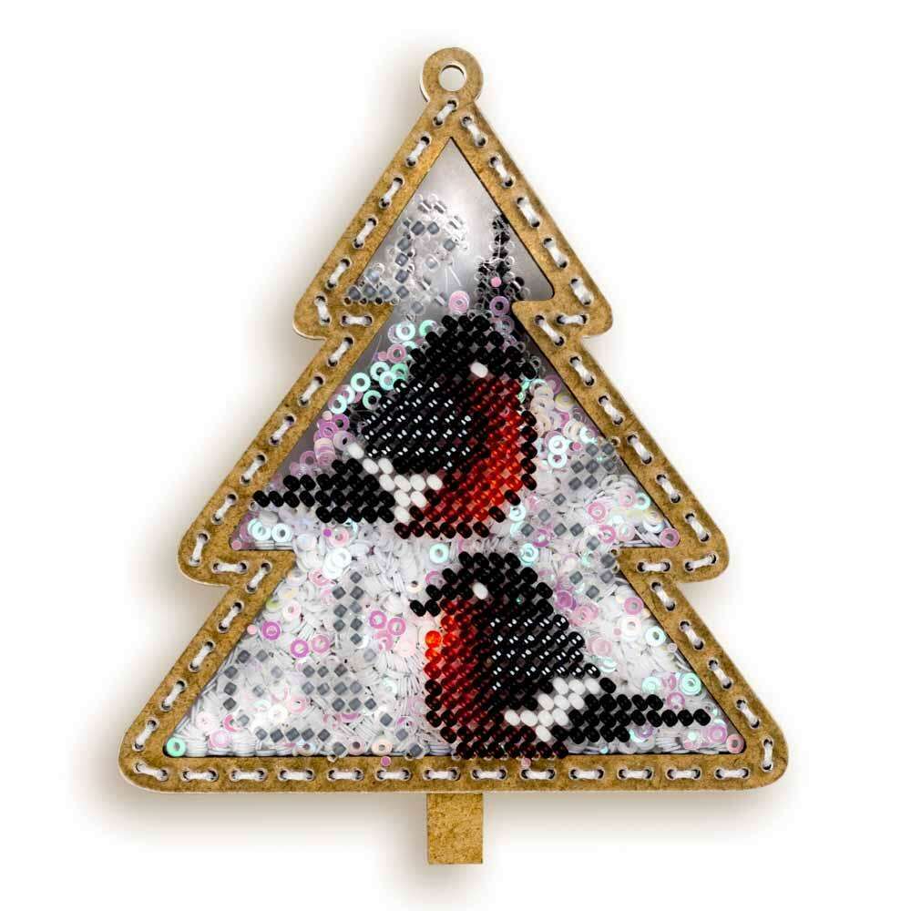 Set for embroidery with beads on a plastic base FLPL-068