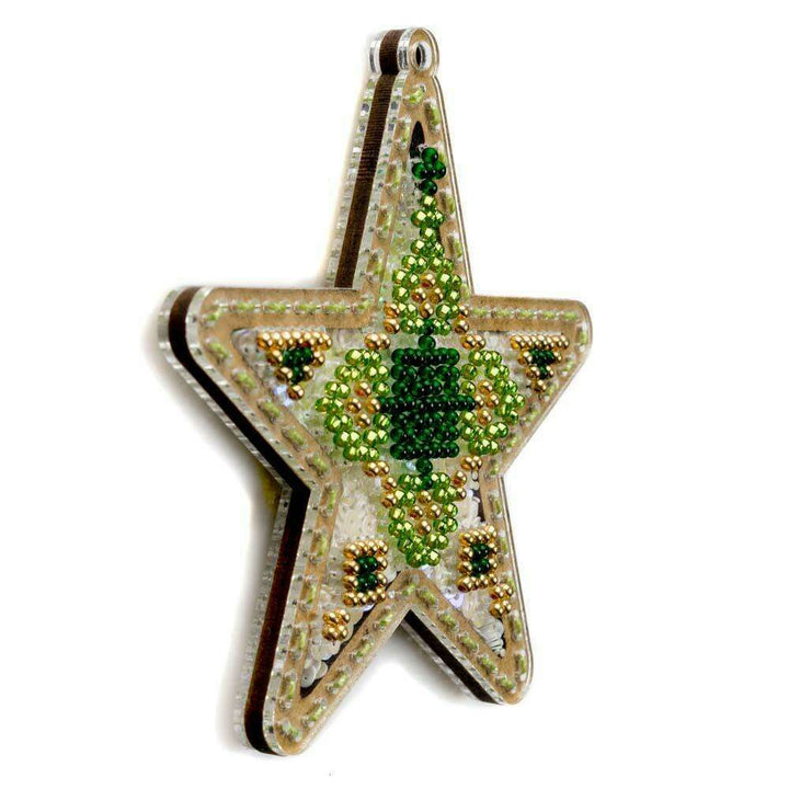 Set for embroidery with beads on a plastic base FLPL-069
