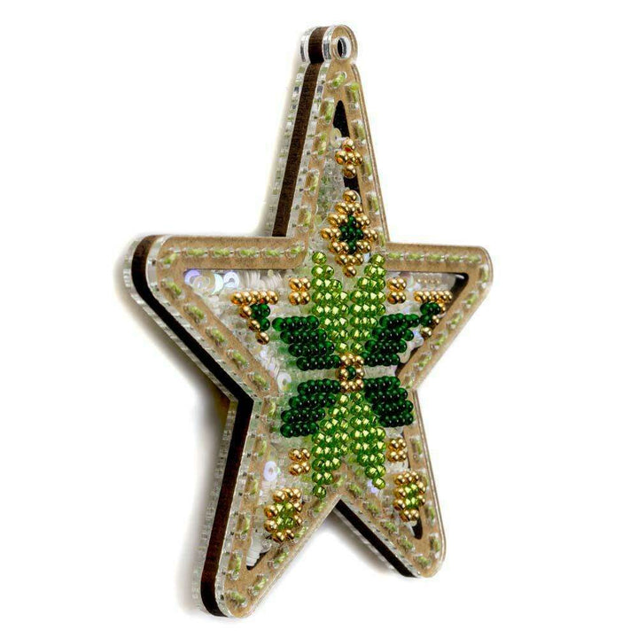 Set for embroidery with beads on a plastic base FLPL-069