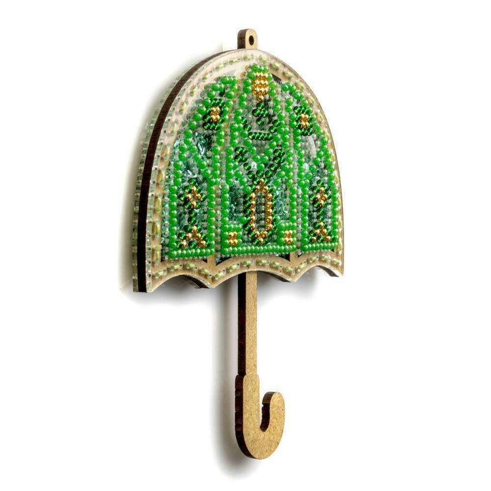 Set for embroidery with beads on a plastic base FLPL-071