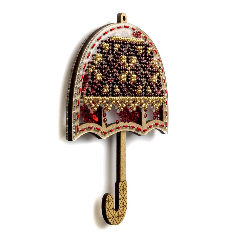 Set for embroidery with beads on a plastic base FLPL-072