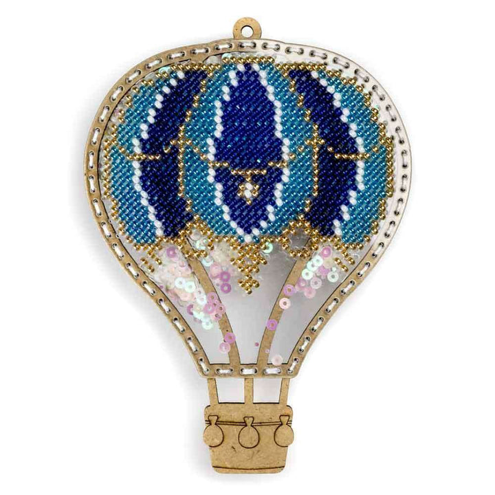 Set for embroidery with beads on a plastic base FLPL-074