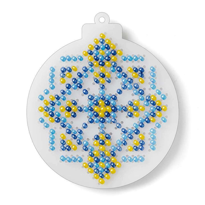 Set for embroidery with beads on a plastic base FLPL-095