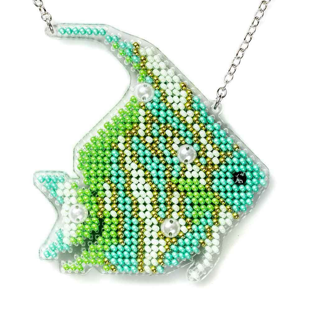 Set for embroidery with beads on a plastic base FLPL-100