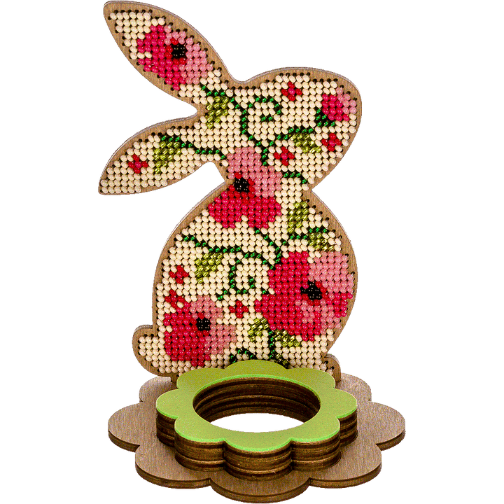 Set for embroidery with beads on wood FLK-267