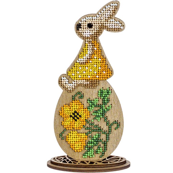 Set for embroidery with beads on wood FLK-431