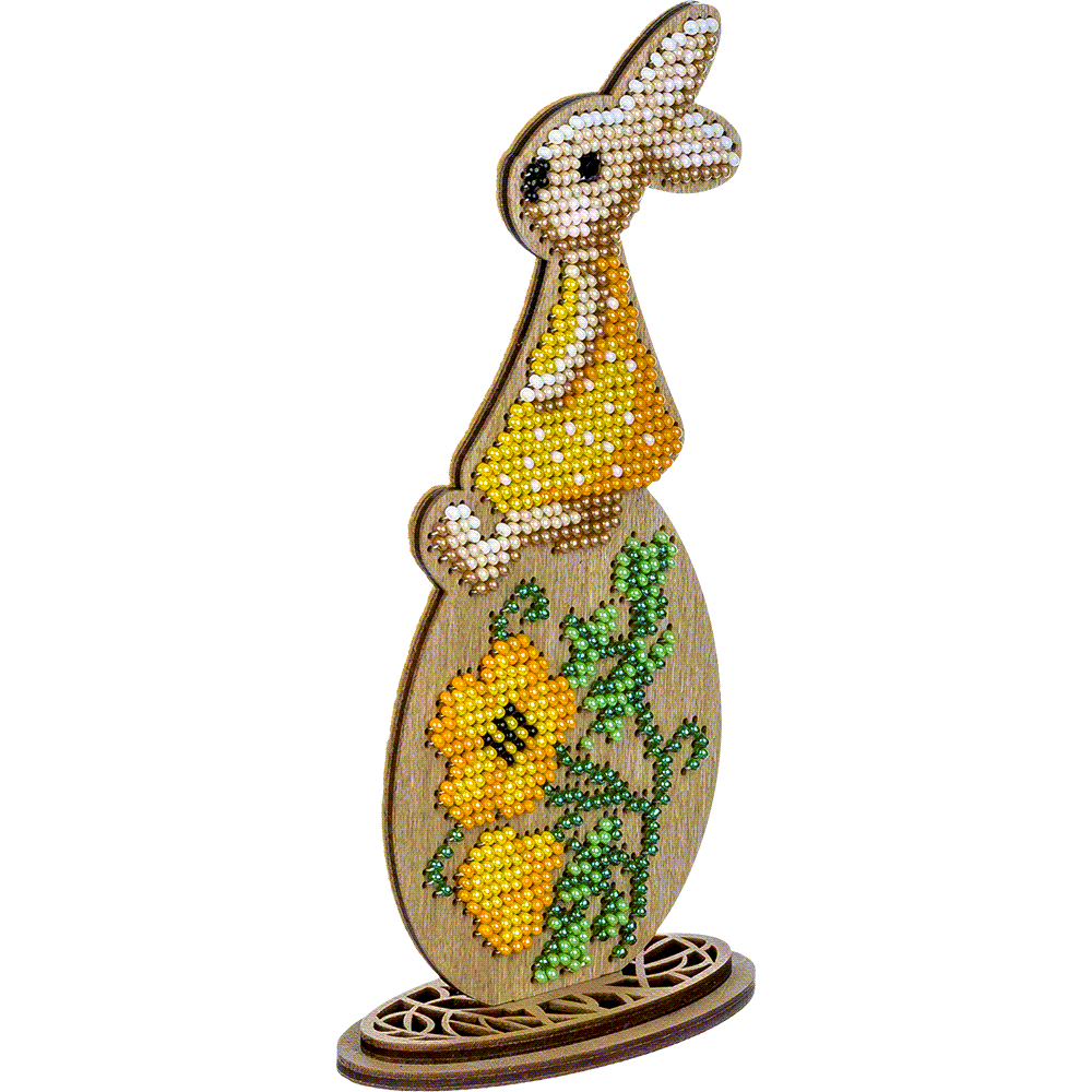 Set for embroidery with beads on wood FLK-431