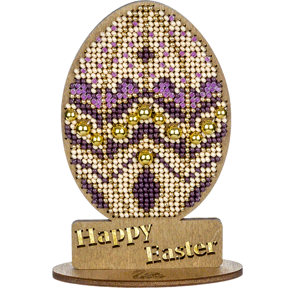 Set for embroidery with beads on wood FLK-433