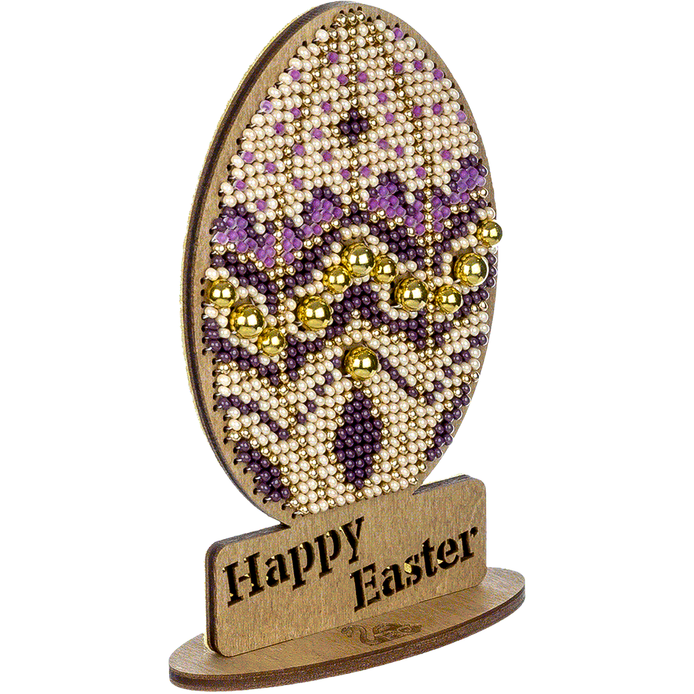 Set for embroidery with beads on wood FLK-433