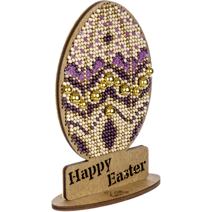 Set for embroidery with beads on wood FLK-433