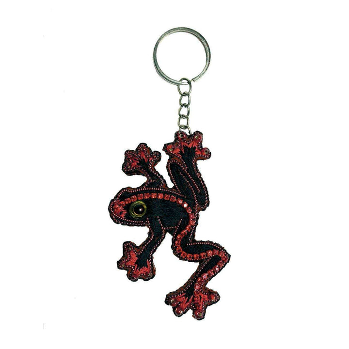Set for making a brooch-keychain Crystal Art Frog BP-374C