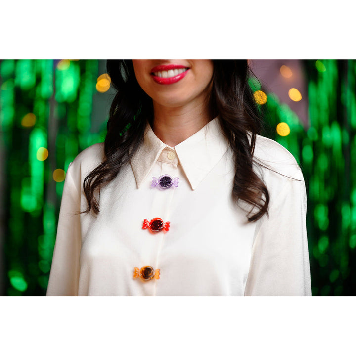 Set Of 4 Candy Button Covers by Laliblue 2