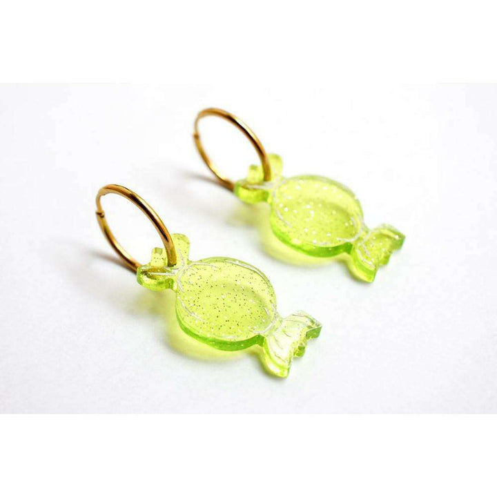 Set Of 4 Caramel Earrings by Laliblue 2