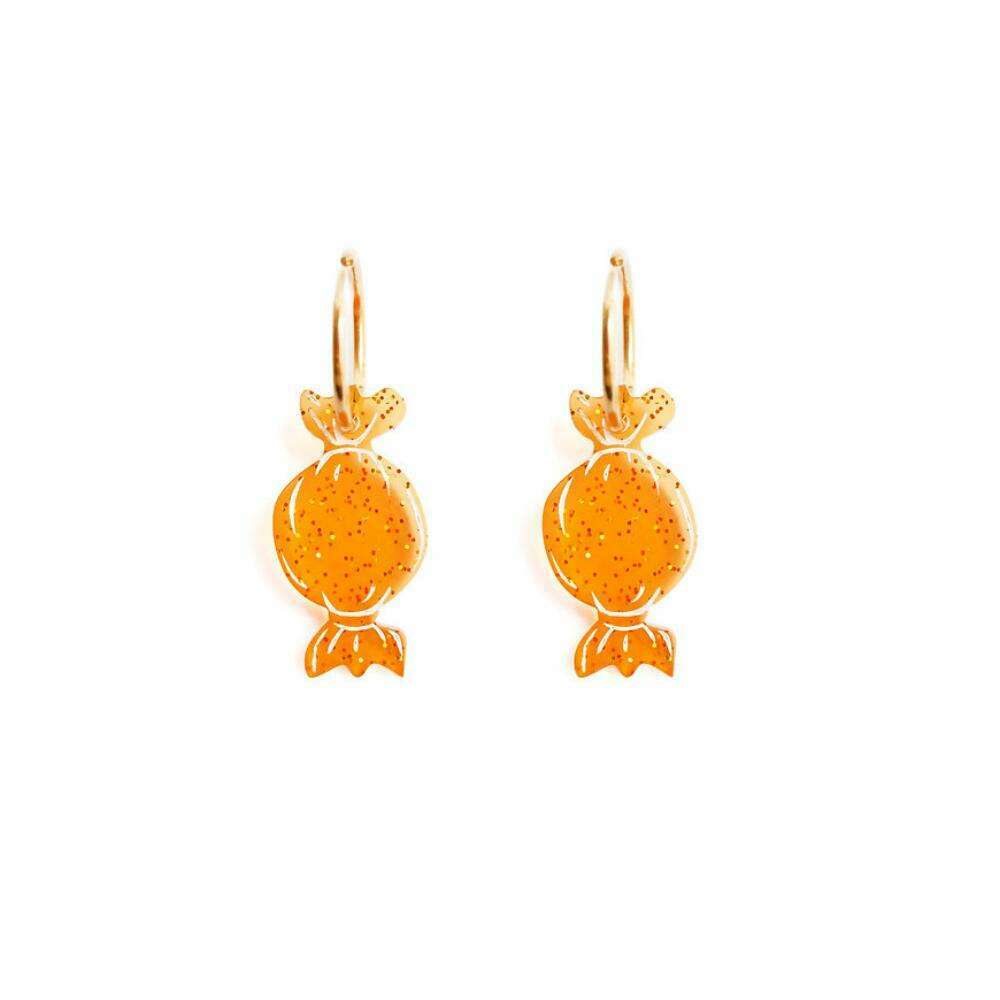 Set Of 4 Caramel Earrings by Laliblue 3