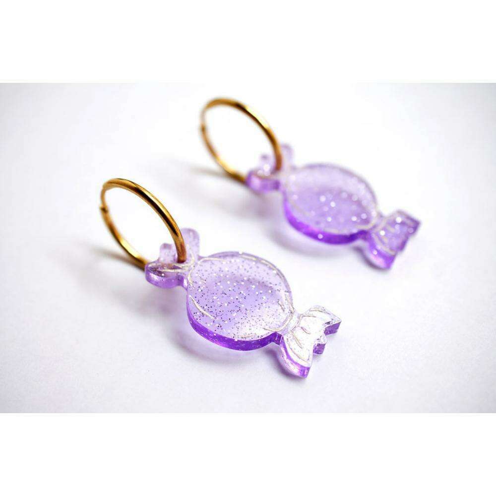 Set Of 4 Caramel Earrings by Laliblue 8