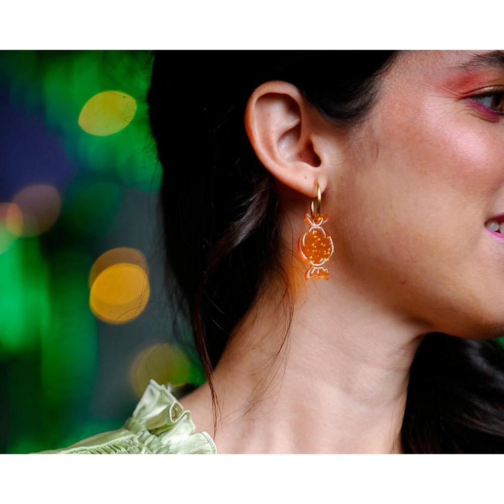 Set Of 4 Caramel Earrings by Laliblue 10