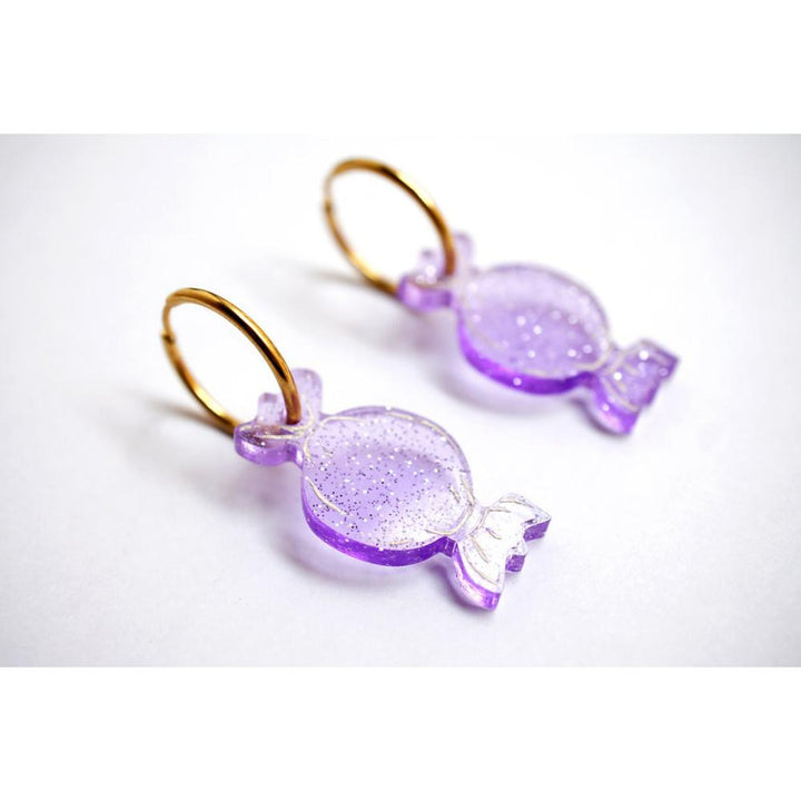 Set Of 4 Caramel Earrings by Laliblue 8