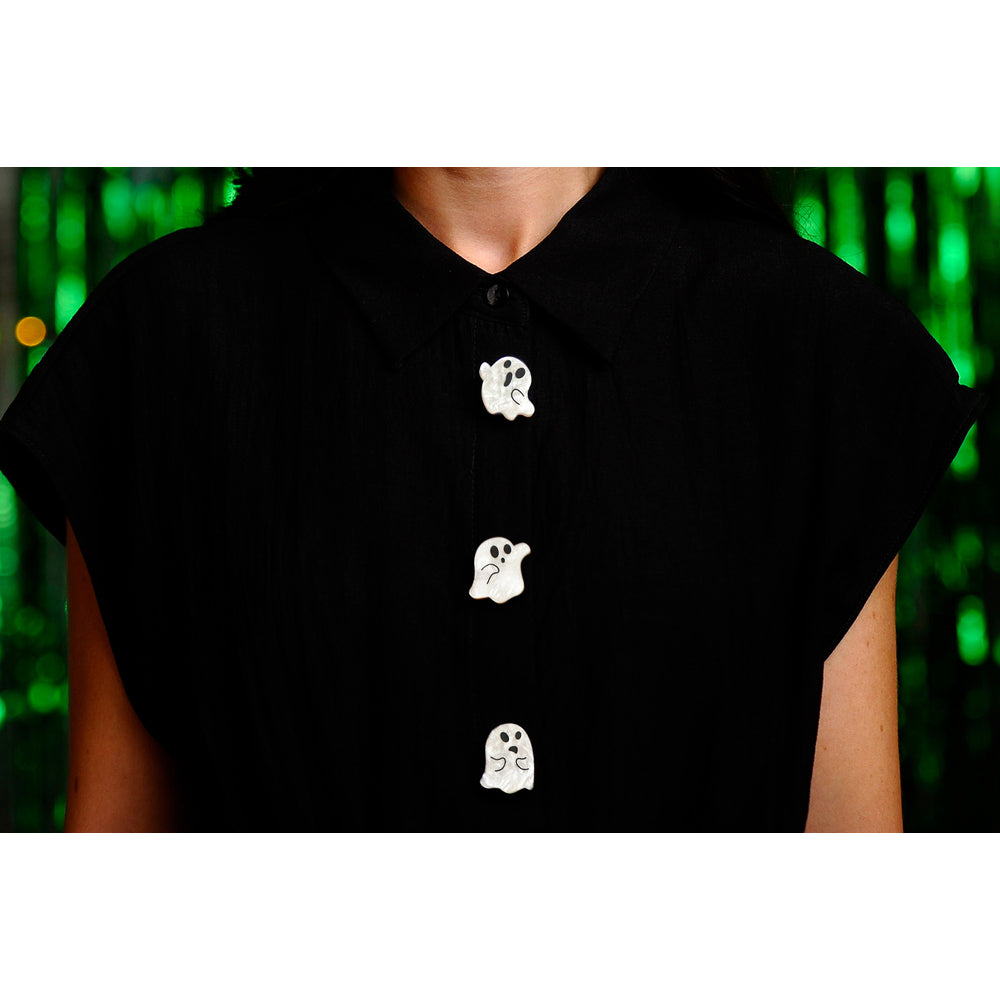 Set of 4 Ghost Button Covers by Laliblue 2