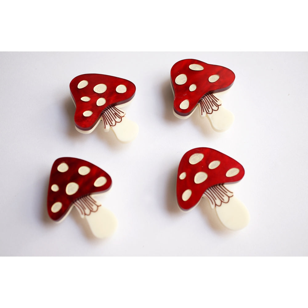 Set of 4 Mushroom Button Covers by Laliblue 3