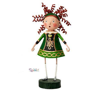 Shamrock Wishes Set of 2 St. Patrick's Day Lori Mitchell Figurines - Quirks!