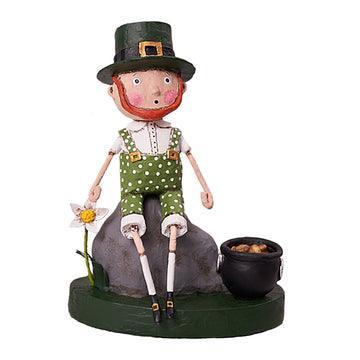 Shamrock Wishes Set of 2 St. Patrick's Day Lori Mitchell Figurines - Quirks!