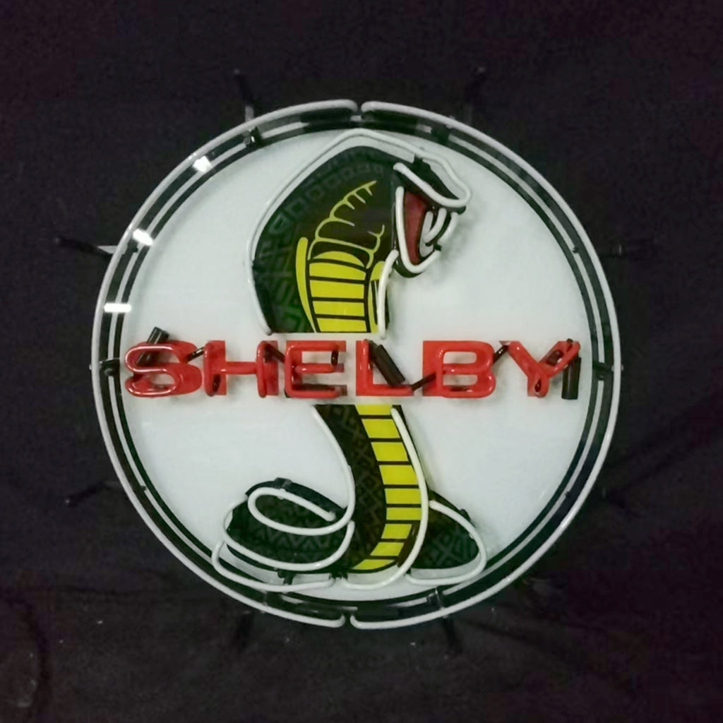 Shelby Cobra Car Logo Neon Signs