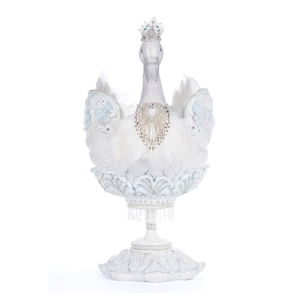 Shimmering Swan Bowl by Katherine's Collection image 1