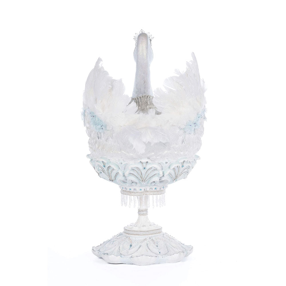 Shimmering Swan Bowl by Katherine's Collection image 3