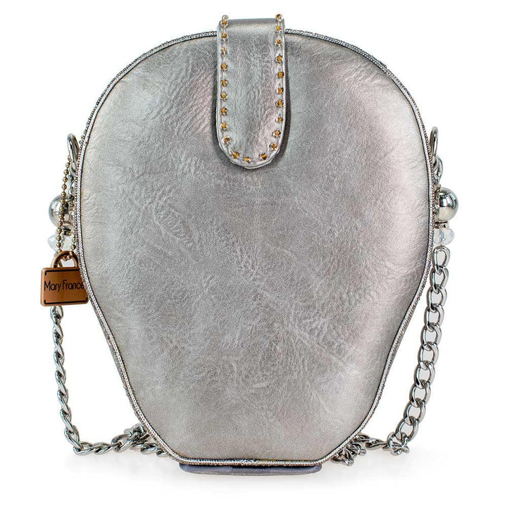 Shining Skull Crossbody Handbag by Mary Frances image 2