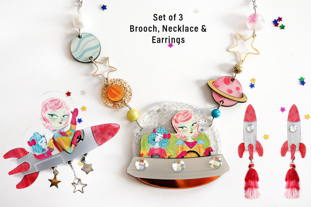 Shoot for the Stars Set of 3 LaliBlue x Lipstick & Chrome - Quirks!