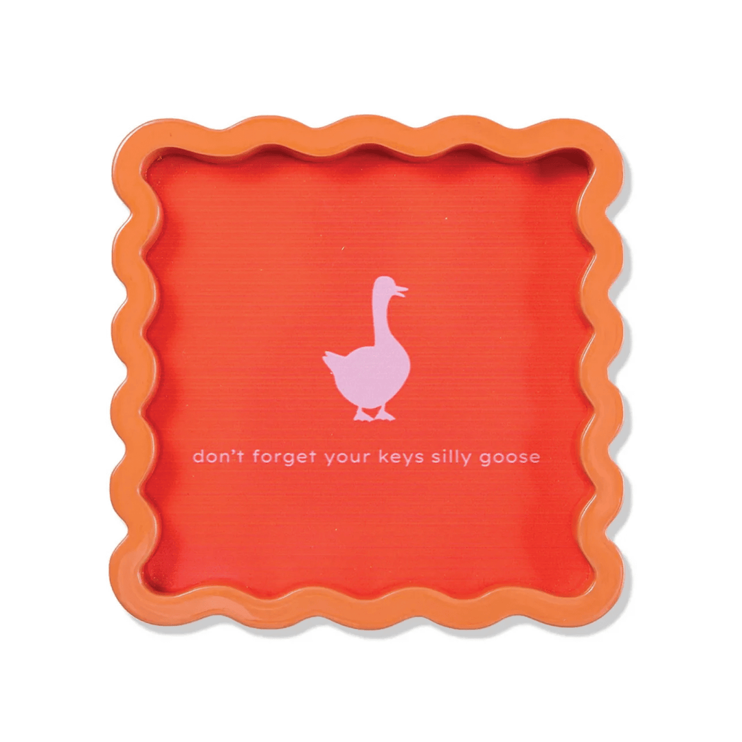 Silly Goose Lacquer Tray