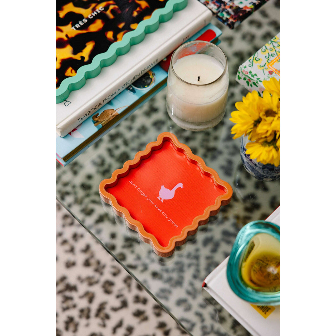 Silly Goose Lacquer Tray