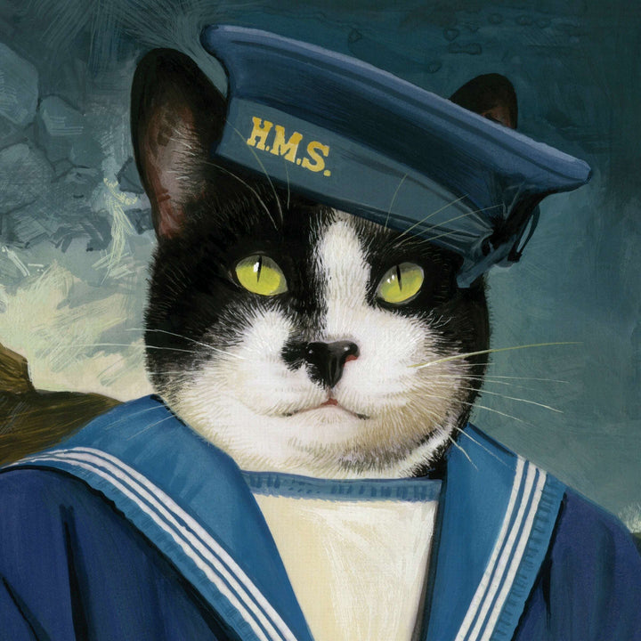 Simon - Sailor Cat Mini Jigsaw Puzzle