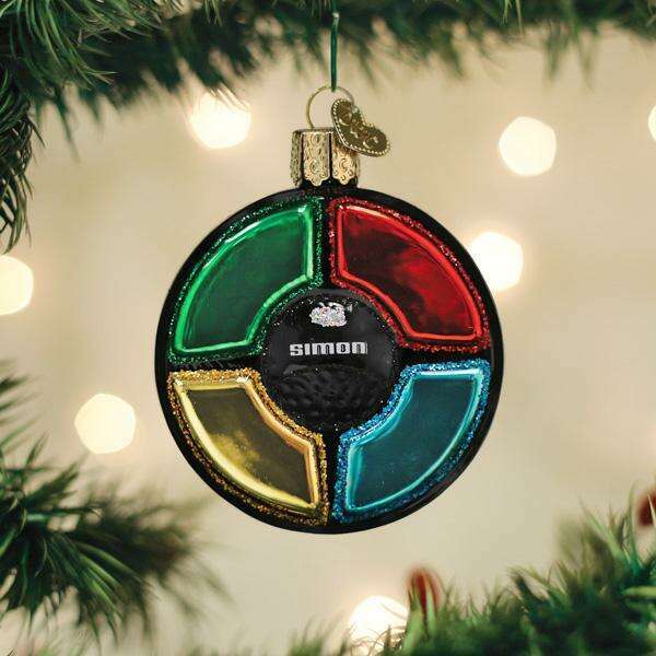 Old World Christmas Simon Game Blown Glass Ornament