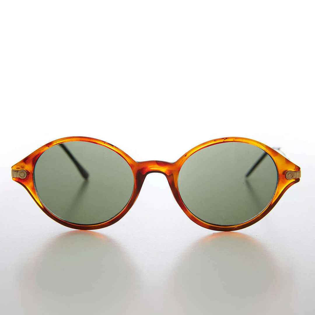 Simple Oval 90s Unisex Sunglass - Binxy