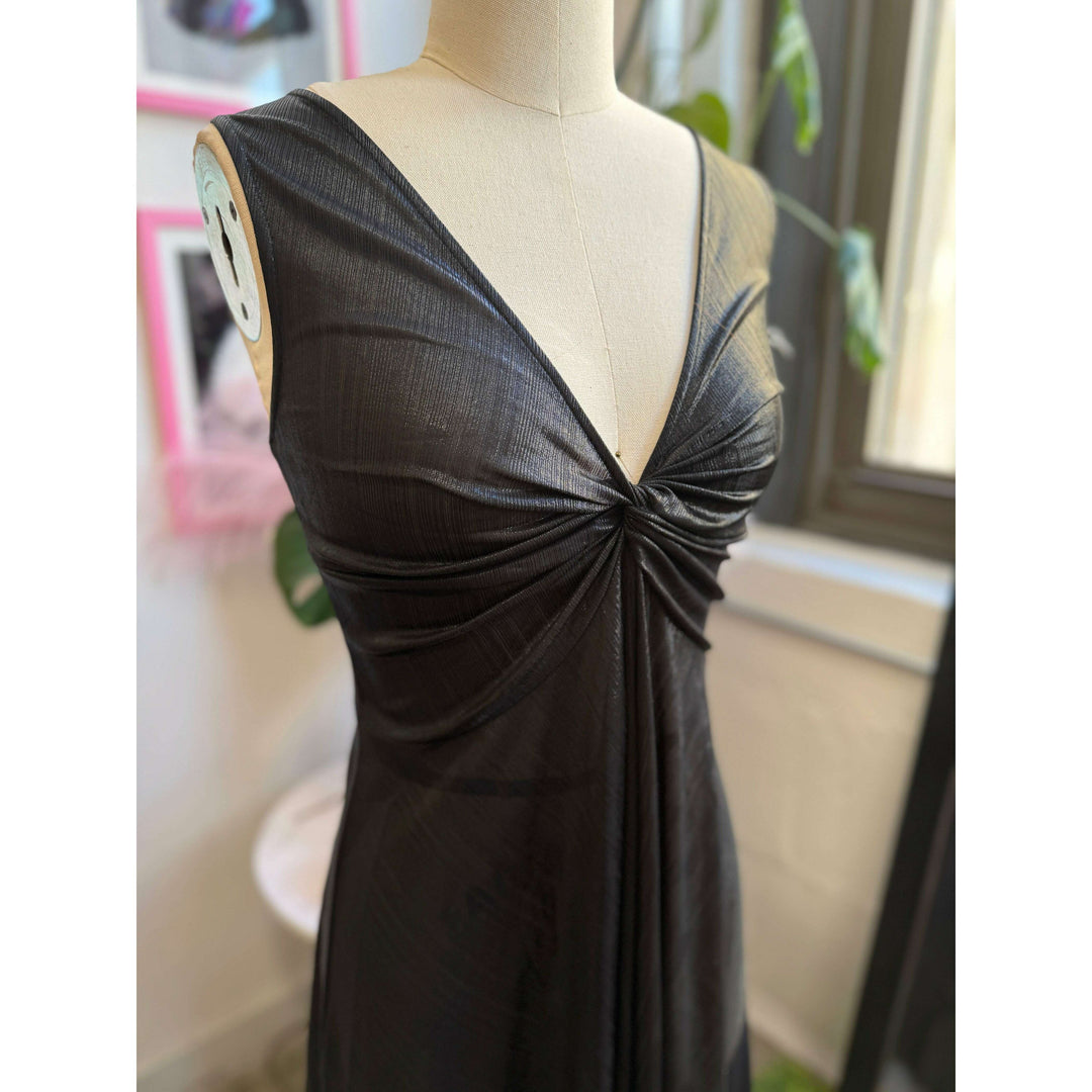 Siren Dress in Black Ink