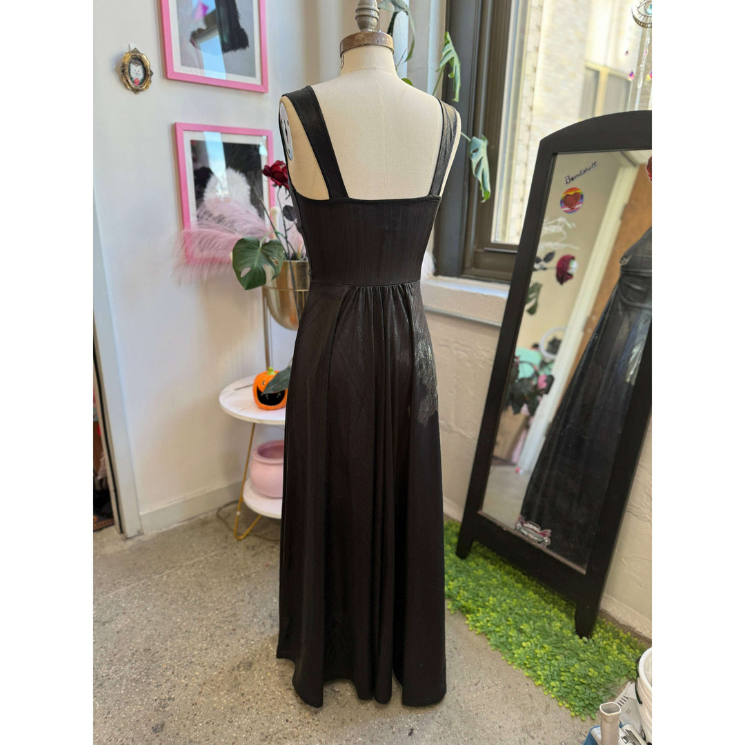 Siren Dress in Black Ink