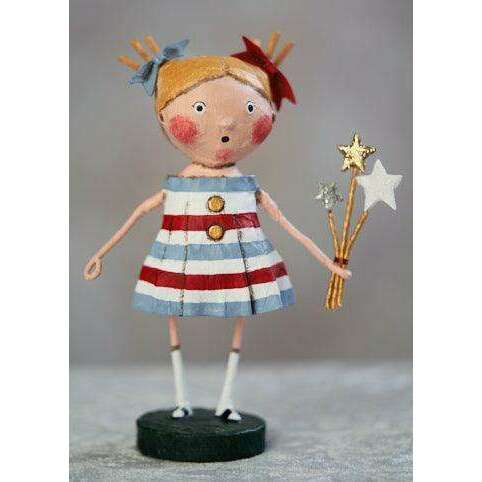 Sissy's Stars Patriotic Figurine by Lori Mitchell – view 3