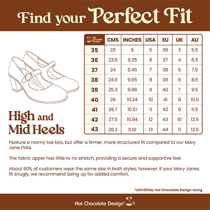 Les Dames Du Cirque Women's Mary Jane Mid Heels