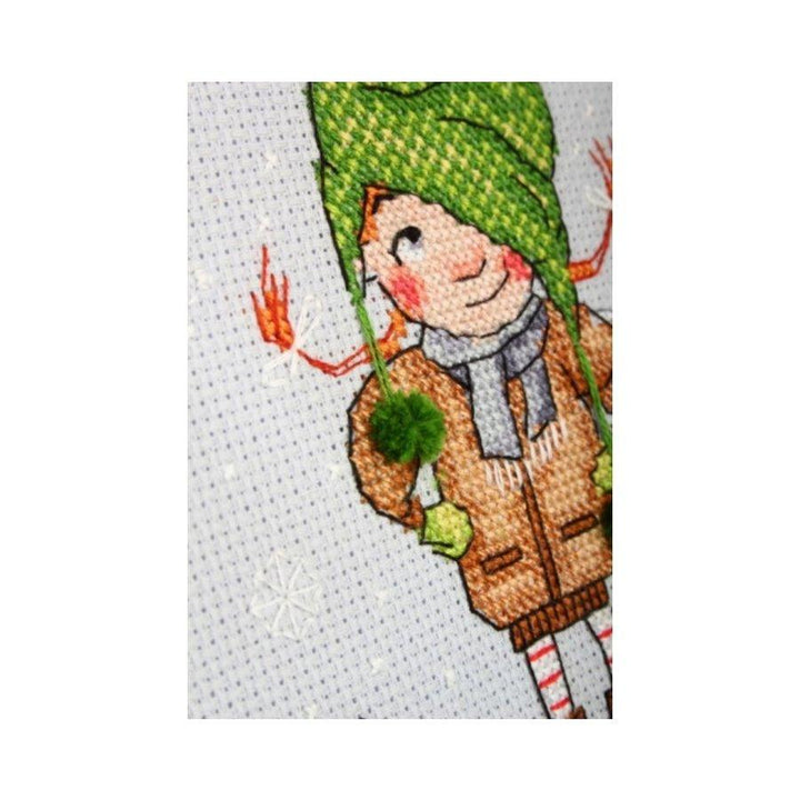 Skating M653 Counted Cross Stitch Kit