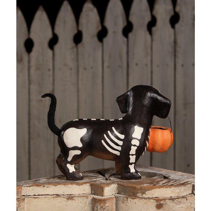 Skelly Pup Paper Mache by Bethany Lowe Designs image 1