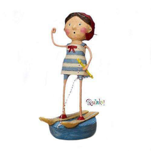 Ski Babe Figurine by Lori Mitchell - Quirks!