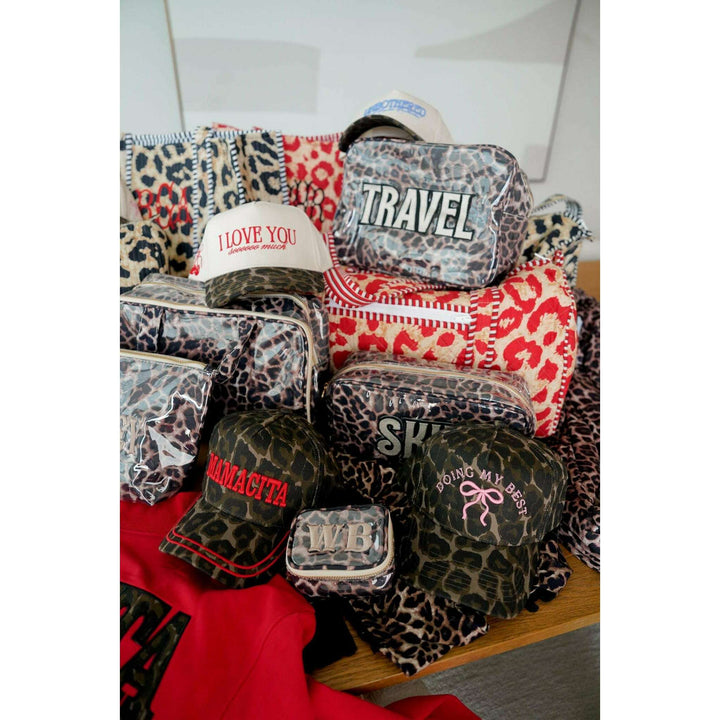 Skin - Leopard Clear Coat Large Bag