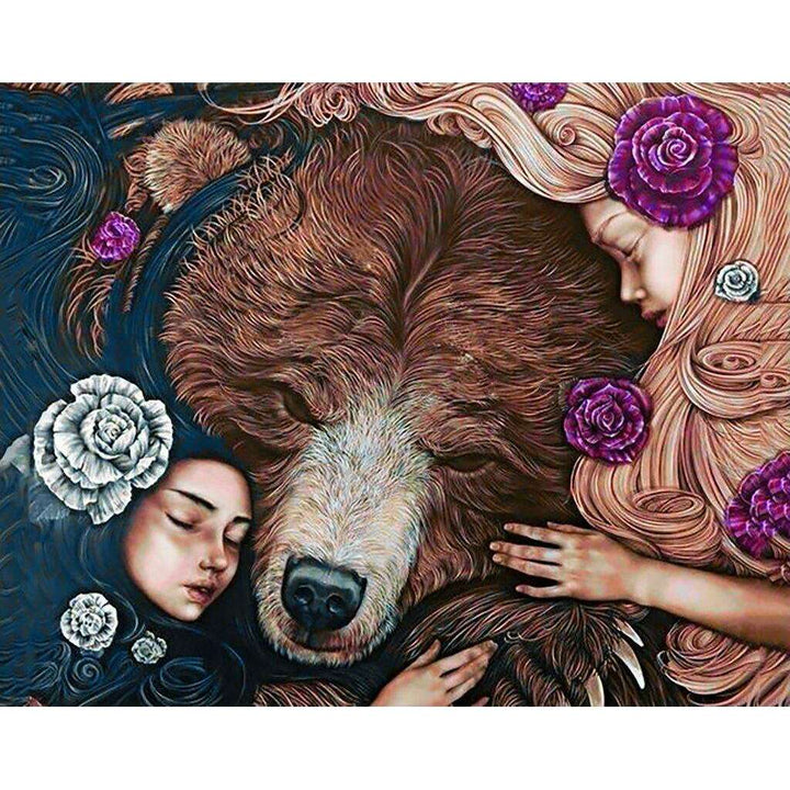Slavic Fairy Tales WD145 18.9 x 14.9 inches Wizardi Diamond Painting Kit